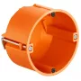 Kaiser Elektro 9068-01 krabica do dutých stien Ø 68 mm hĺbka 47 mm oranžová