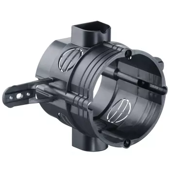 Kaiser Elektro izolačný predlžovací krúžok 1155-02, 12 mm, sivý