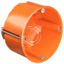 Kaiser Elektro 9063-02 dutinová zabudovacia krabica 68 x 49 mm oranžová