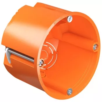 KAISER ELEKTRO 9064-02 prístrojová krabica, oranžová, IP30, VDE, 62 mm