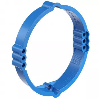 Kaiser Elektro podomietkový omietkový vyrovnávací krúžok 12 mm 1155-63UP1 2x3 skrutkové kupoly