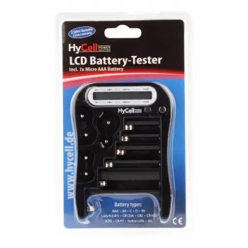 HyCell LCD tester batérií