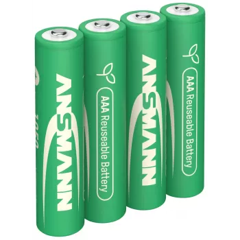 ANSMANN 4 akumulátory typ 1050 Micro AAA 1,2 V NiMH nabíjateľné (1321-0025)