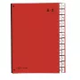 PAGNA organizér na stôl 24 priehradiek - A4 - kartón - červený - na výšku - 340 mm - 35 mm