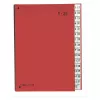 PAGNA organizér na stôl 32 priehradiek - A4 - kartón - červený - na výšku - 340 mm - 40 mm