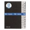 PAGNA Classic 44 priehradiek organizér na stôl - A4 - čierny - na výšku - 265 x 55 x 340 mm