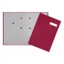 PAGNA Signature Folder 20 priehradiek - A4 - kartón - červená - biela - na výšku - 240 mm - 25 mm