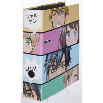 Falken Manga Faces motívový zakladač 8,0 cm DIN A4