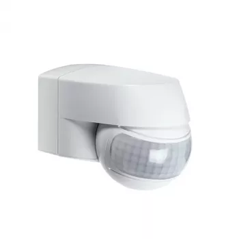 ESYLUX MD 120 pohybový senzor 12 m nástenná montáž biela IP44 2000 lux 2,5 m