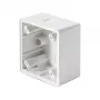 ESYLUX EM10055164 Krabica na povrchovú montáž pre detektory MD180i/PD180i, IP20/44, biela
