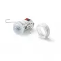 ESYLUX EP10426155 bezdrôtový stropný prítomnostný senzor 360° 8 m IP55 biely