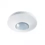 ESYLUX prítomnostný senzor PD-C360i/8 UC, 360° PIR, 8 m, stropná montáž, biely
