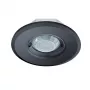 ESYLUX MD-FLAT 360i/8 ROUND BLACK stropný PIR pohybový snímač 360° 8m prítomnosť 24m pohyb