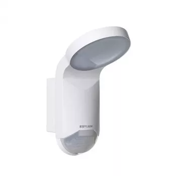 ESYLUX WILMA WL 100 OP MD1000lm 27/4K IP65 biela s pohybovým snímačom