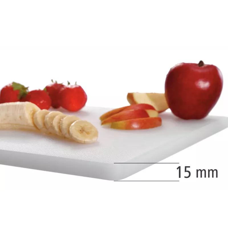 Bartscher A120587 krájacia doska z polyetylénu biela 400x300x20 mm 1,6 kg