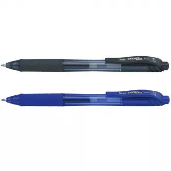 Pentel EnerGel-X BL107 gélové guľôčkové pero 0,35 mm extra jemné, mix farieb náplne, balenie 4 ks