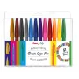 Pentel 12 SES15-12 štetcové pero sada rôzne farby