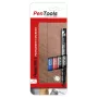 Pentel N50S permanentný marker sada 4 ks rôzne farby okrúhly hrot 2,1 mm