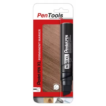 Pentel N50XL permanentný marker s klinovým hrotom čierny šírka stopy 17,0 mm robustný