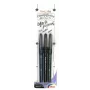 Pentel Arts Sign Pen Brush kaligrafické štetcové pero sada čierna balenie 3 ks