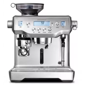 Gastroback 42640 poloautomatický kávovar na espresso s mlynčekom, 1600 W, nerez