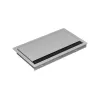 Bachmann CONI COVER short - zabudovaná predlžovacia zásuvka s 3 Schuko zásuvkami, 2m kábel, čierna