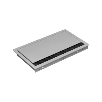 Bachmann CONI COVER short - zabudovaná predlžovacia zásuvka s 3 Schuko zásuvkami, 2m kábel, čierna