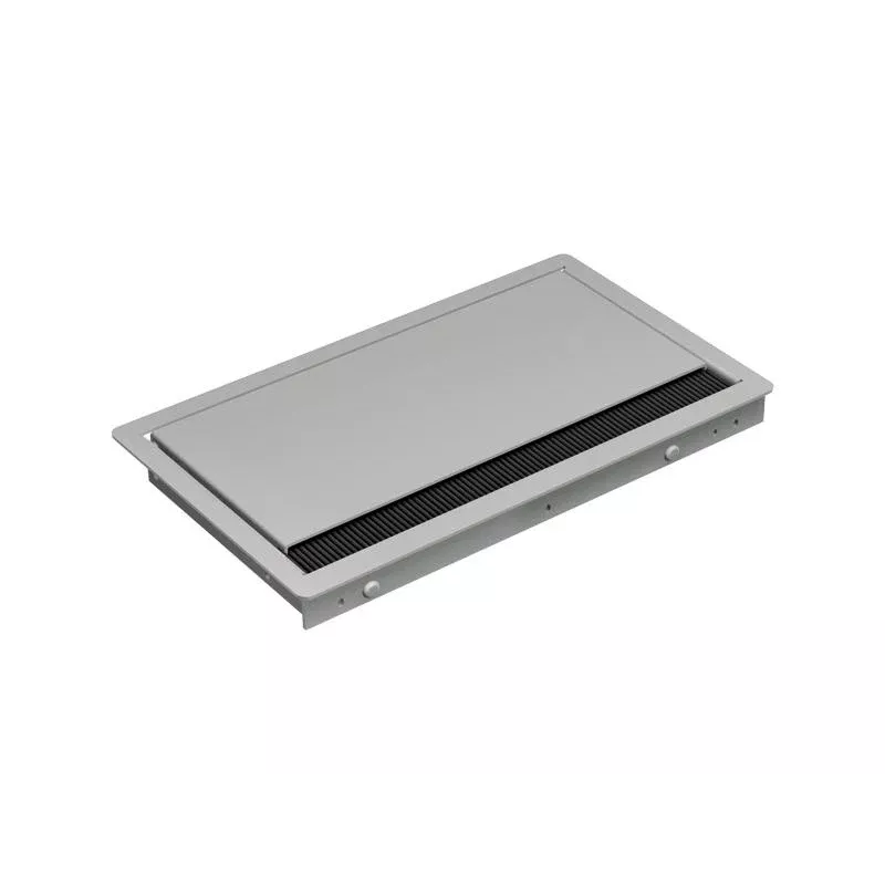 Bachmann CONI COVER short - zabudovaná predlžovacia zásuvka s 3 Schuko zásuvkami, 2m kábel, čierna
