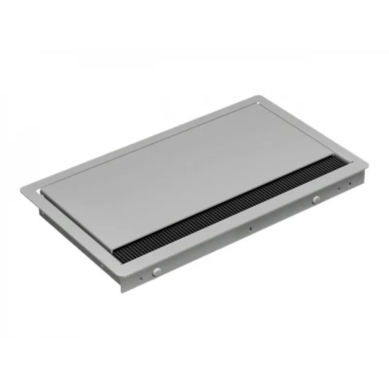 Bachmann CONI COVER short - zabudovaná predlžovacia zásuvka s 3 Schuko zásuvkami, 2m kábel, čierna