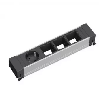 Bachmann CONFERENCE modul rozvodu napájania, 1x GST18i3 výstup, 16A, 250V, čierny