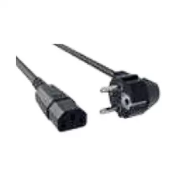 Bachmann H05VV-F 3G1.5 napájací kábel CEE 7/7 na C13, 1,5 m, čierna