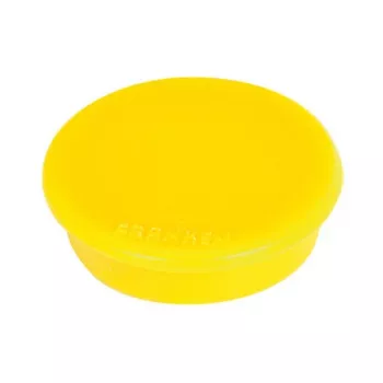 FRANKEN magnet na bielu tabuľu 13 mm žltý prídržná sila 100 g balenie s 10