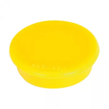 FRANKEN magnet HM20 04 okrúhly 24 mm žltý 10 ks/balenie