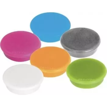 FRANKEN MagFun magnety rôzne farby 10-balík 32 mm kotúč ferit