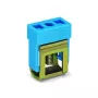 WAGO 210-281 2-vodičová radová svorka, CAGE CLAMP, sivá, 800V, 24A