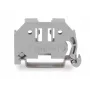 WAGO 249-116 bezskrutkový koncový doraz, 6 mm, pre DIN lištu 35 x 15, sivý