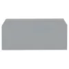 WAGO 280-308 koncová a medzizáslepka - sivá - 2,5 mm² - 52,5 mm x 28 mm - 2,41 g