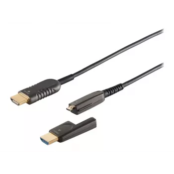 ShiverPeaks S-Impuls HDMI kábel 1,5 m - HDMI konektor samec na Micro-HDMI konektor samec - 4K @30 Hz - čierny