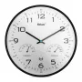 MEBUS 52840 rádiové nástenné hodiny biela 25 cm