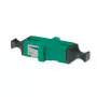 Telegärtner modulárny vstupný Keystone modul RJ45 Cat.6A tienený zelený 1 port