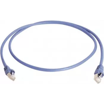 Telegärtner patch kábel, S/FTP, PiMF, Cat 6A (ISO/IEC), modrý, 1,5 m, 10 Gigabit/s, bezhalogénový, s Telegärtner káblom a Telegärtner konektormi (L00001A0129)