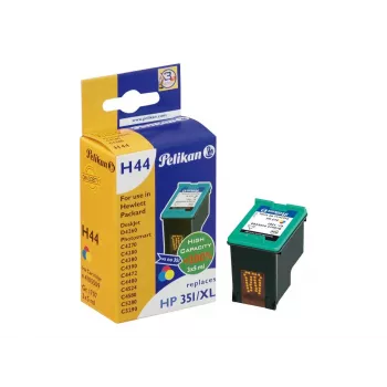 Pelikan repasovaná atramentová kazeta pre HP 343 (CB338EE) - trojfarebná