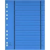 WEKRE 50 oddeľovacích listov, A4, 190 g/m2, modré (951040850IF)