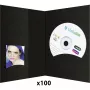 DAIBER 6613 1x100 obaly s CD archívom, 10x15, čierne