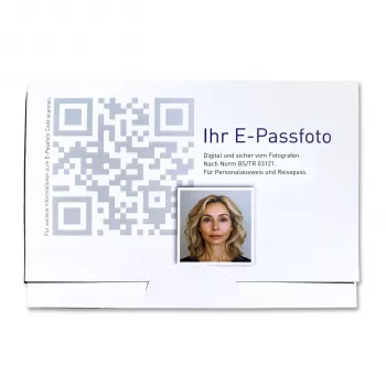 DAIBER priečinok na pasové fotografie E-Passfoto-PORTRAIT 14028 - balenie 50 ks