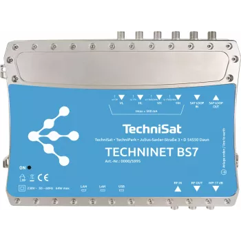 TechniSat TechniNet BS7 Digital 16-násobná kompaktná centrálna stanica DVB-S(2) / DVB-C (0000/5995)