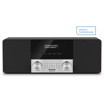 TechniSat CABLESTAR 400 DAB+ rádio s Bluetooth, 2 x 10 W, čierne
