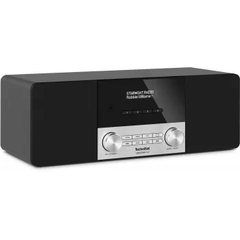 TechniSat CABLESTAR 400 DAB+ rádio s Bluetooth, 2 x 10 W, čierne