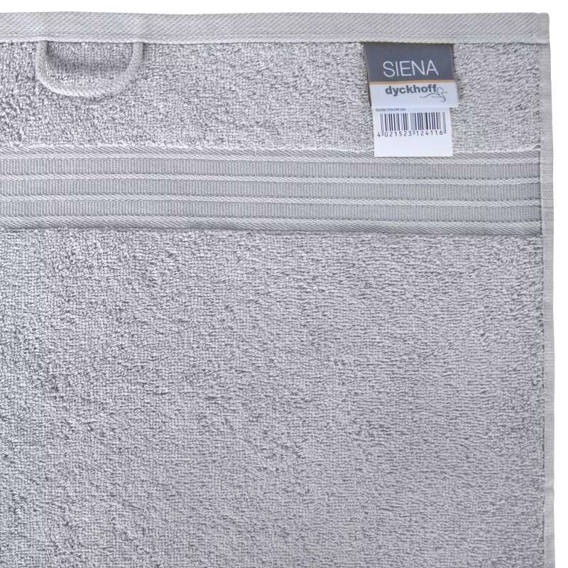 Dyckhoff Siena kúpeľná osuška strieborná 70 x 140 cm