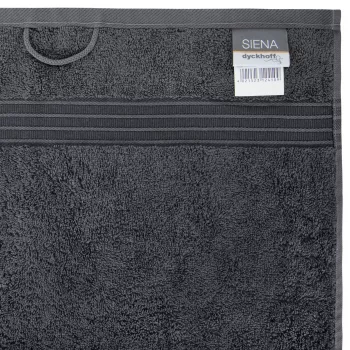 Dyckhoff Siena osuška do sprchy antracit 70 x 140 cm